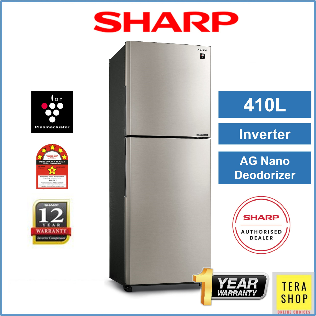 Sharp 280L / 320L / 380L /410L Inverter Refrigerator Energy Saving 2 ...