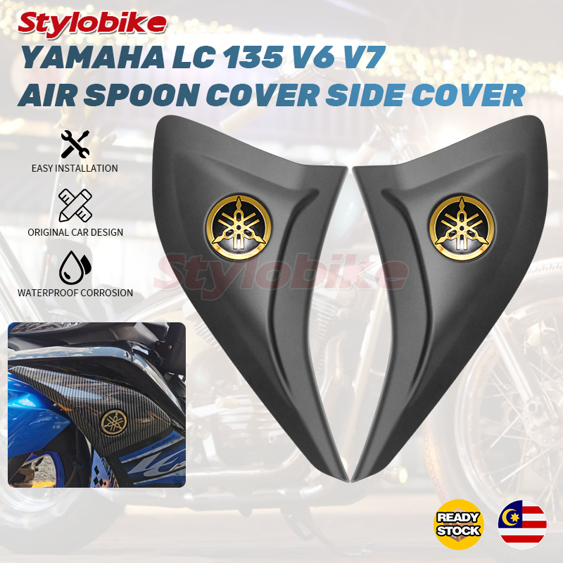 LC135 V2 V3 V4 V5 V6 V7 Yamaha Air Scoop Leg Shield Cover and Cap ...
