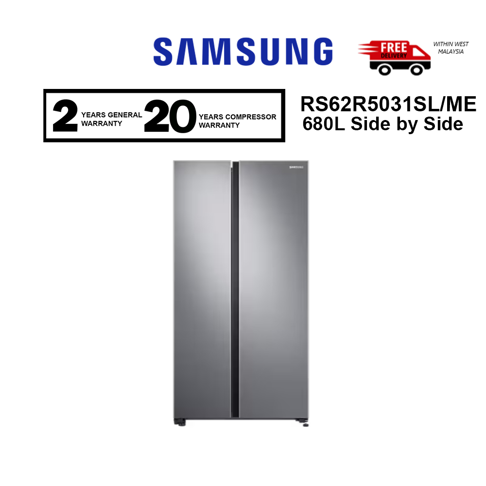 Samsung Fridge Inverter Side By Side Refrigerator RS62 (680L ...