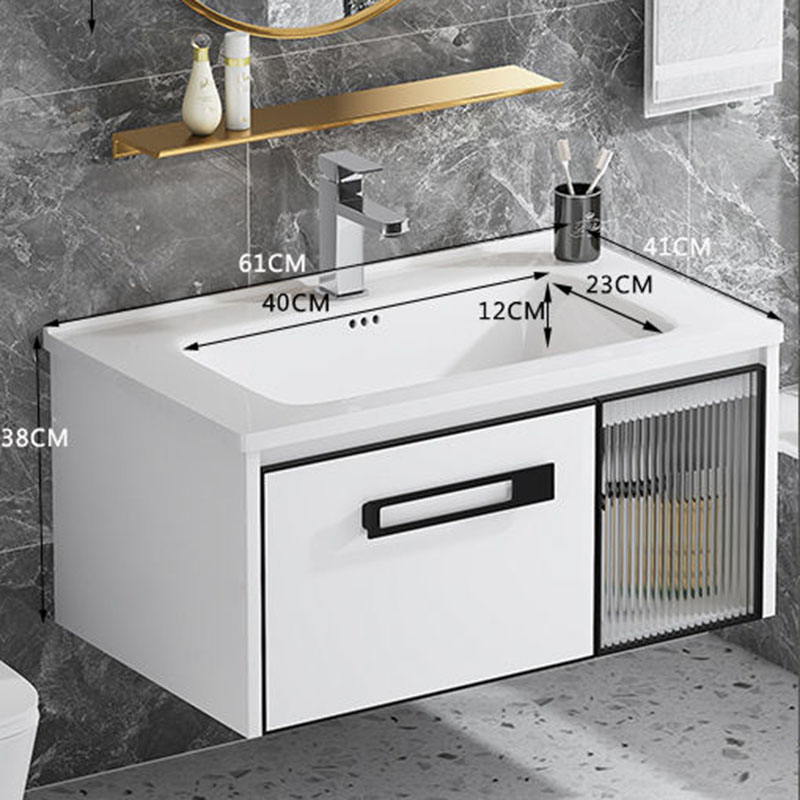 【61*41cm】Bathroom with mirror vanity bathroom