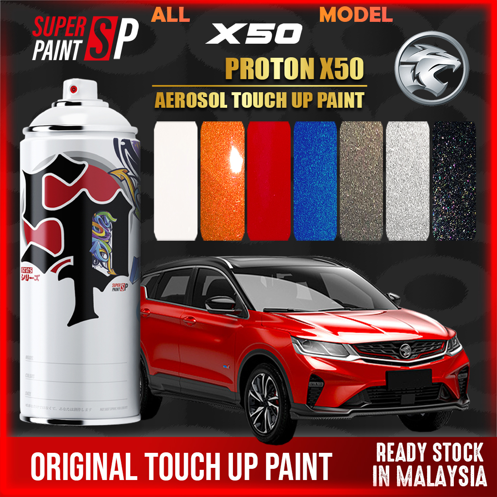 PROTON X50 】 Touch Up Paint All Colours 🚗 370ml Aerosol Spray Can DIY