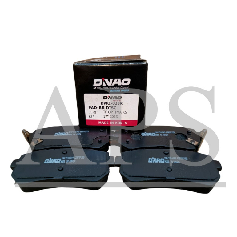 KIA OPTIMA K5 20132017 REAR DNAO ORIGINAL BRAKE PAD (MADE IN KOREA
