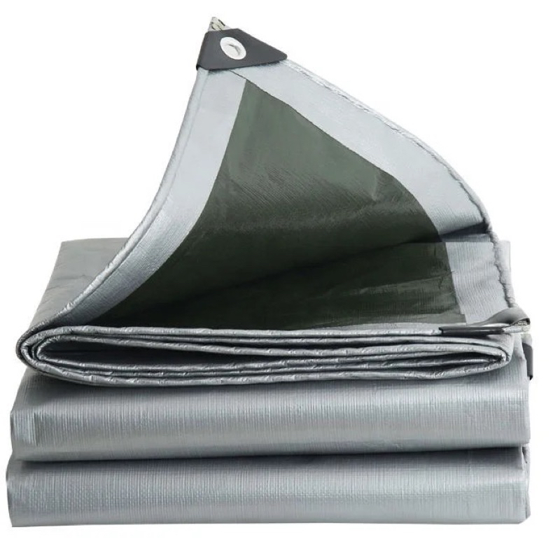 Waterproof Tarpaulin Canvas, Camping Ground Sheet For Tent, Canvas Canopy, Khemah Black, Outdoor