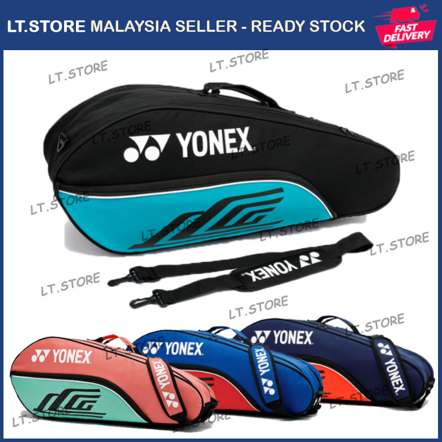 High Quality Badminton Bag Double Compartments Bag Single Sling Strap 46 Badminton rackets Bags