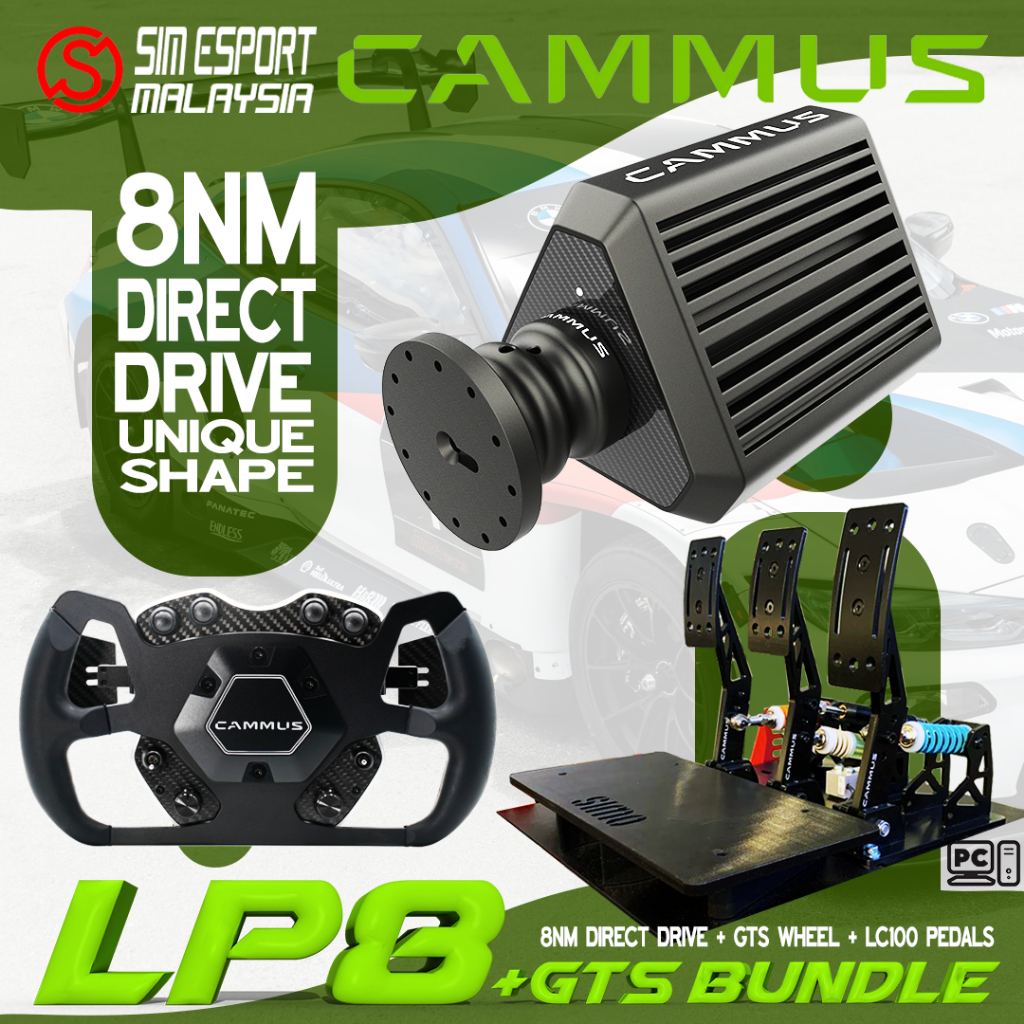 CAMMUS Sim Racing Direct Drive Bundle | Shopee Malaysia