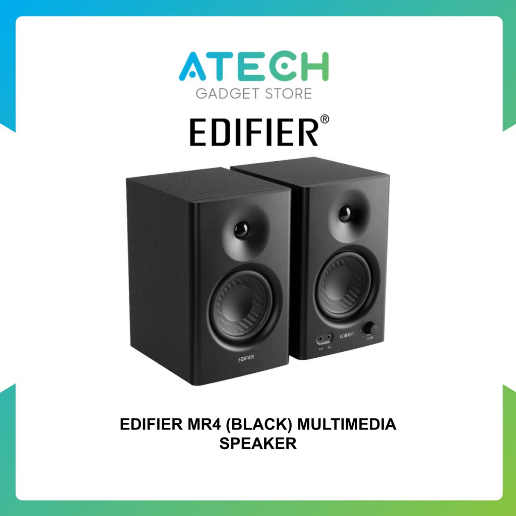 EDIFIER MR4 (BLACK) MULTIMEDIA SPEAKER | Shopee Malaysia