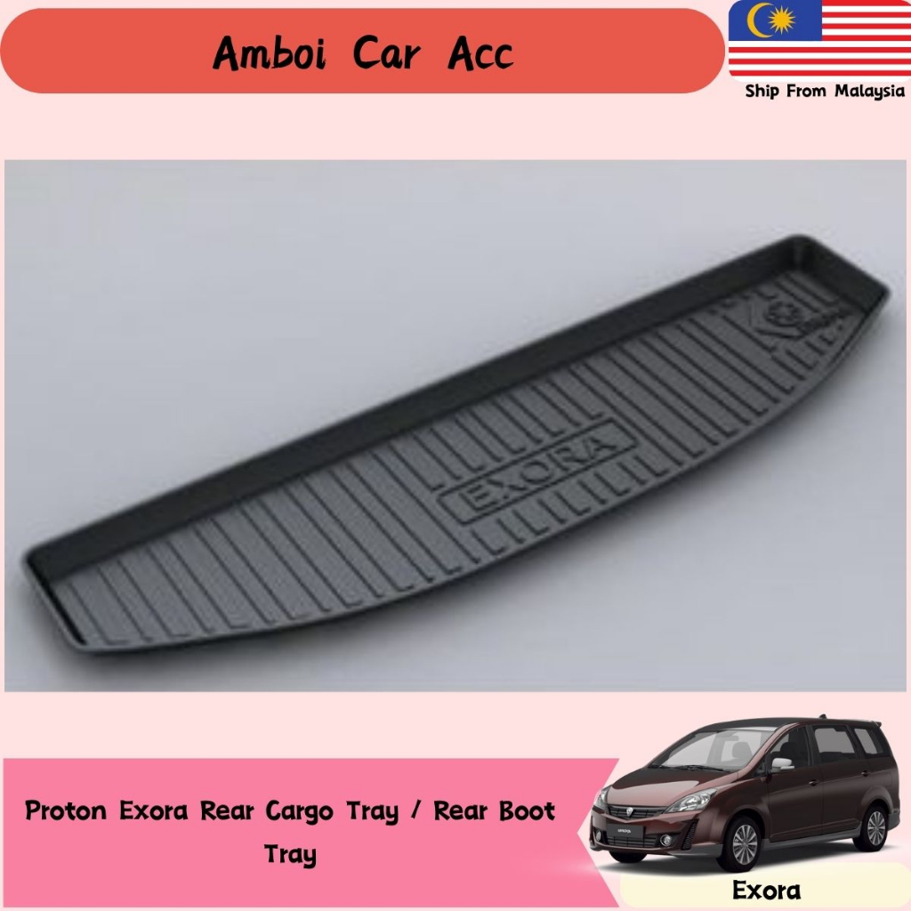 Proton Exora Rear Cargo Tray / Rear Boot Tray | Shopee Malaysia