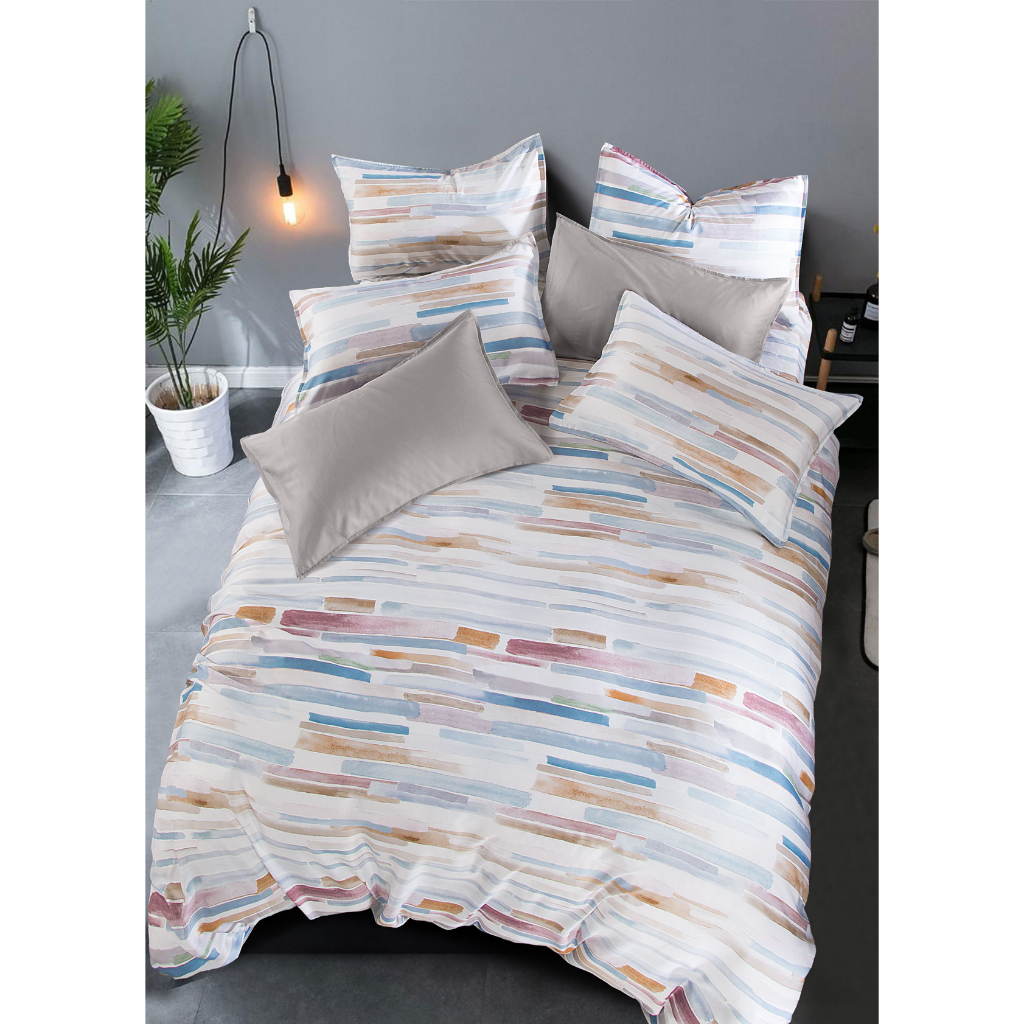 HOOGA Faythe Quilt Cover Set Shopee Malaysia