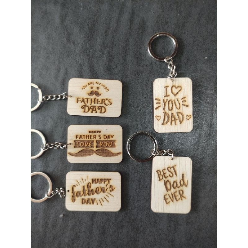 keychain happy Father day gift | hadiah selamat hari bapa | rantai ...