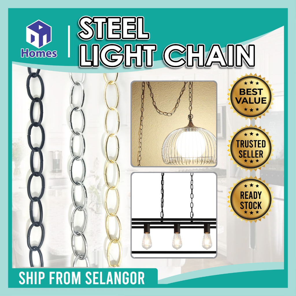 PENDANT LIGHT CHAIN EXTENSION / EXTRA CHAIN FOR CHANDELIER & HANGING
