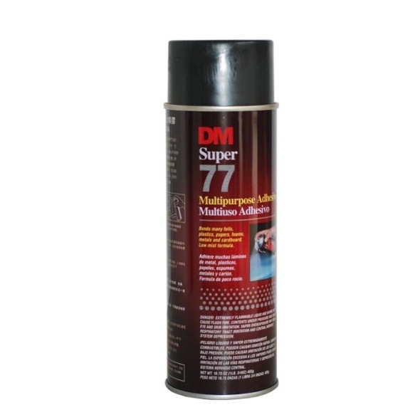 *ReadyStock*DM Super77 Spray Glue Multi Purpose Spray Glue Waterproof ...