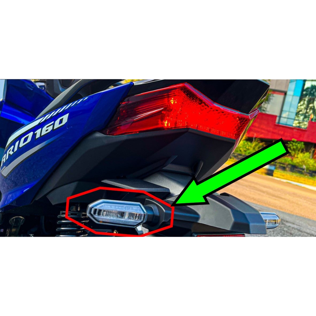 HONDA VARIO 125 / VARIO 150 / VARIO 160~STICKER TINTED SIGNAL BELAKANG