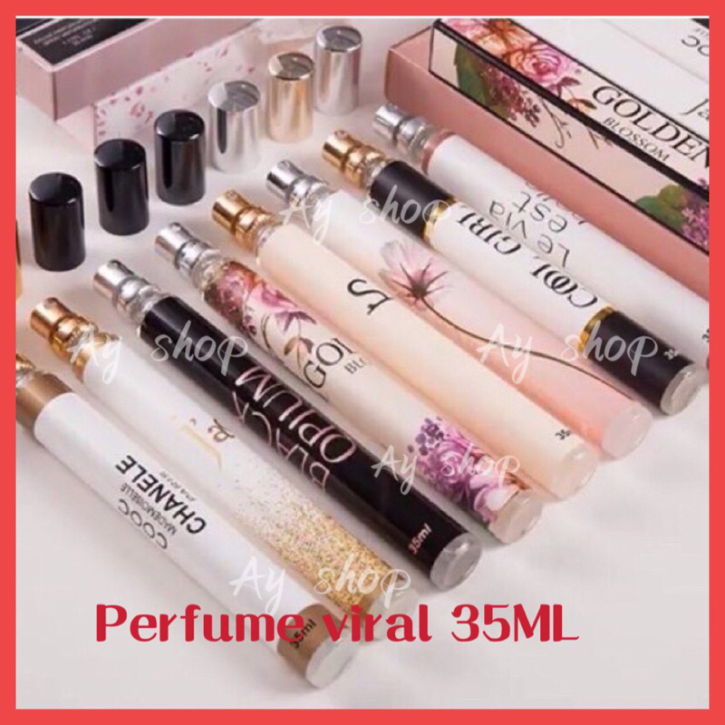 35ml Viral Pocket Perfume Edp For Women Her Perfume Travel Minyak Wangi Panjang Perempuan