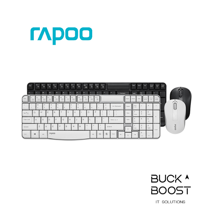 Rapoo X1800s Wireless Keyboard and Mouse Combo Shopee Malaysia