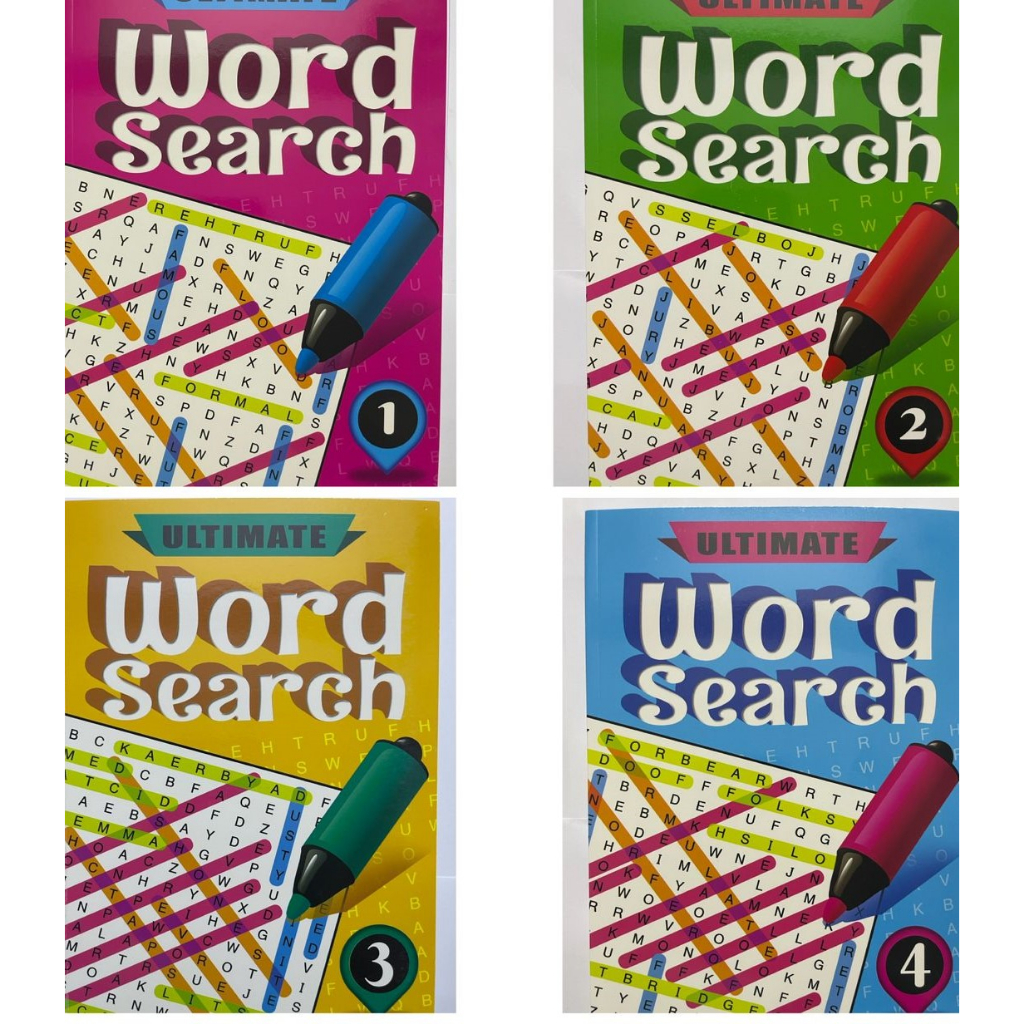 [ACTIVITY] Ultimate Word Search (English) (Readystock) | Shopee Malaysia