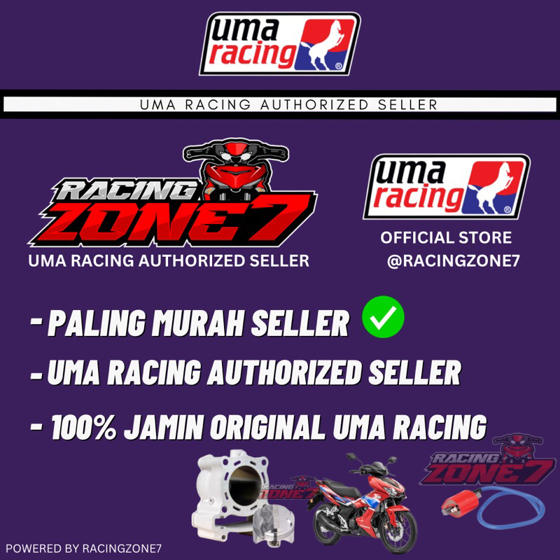 100% Original UMA Air Filter/ Y15ZR LC135 RS150 Y16 RSX150/ UMa Racing ...