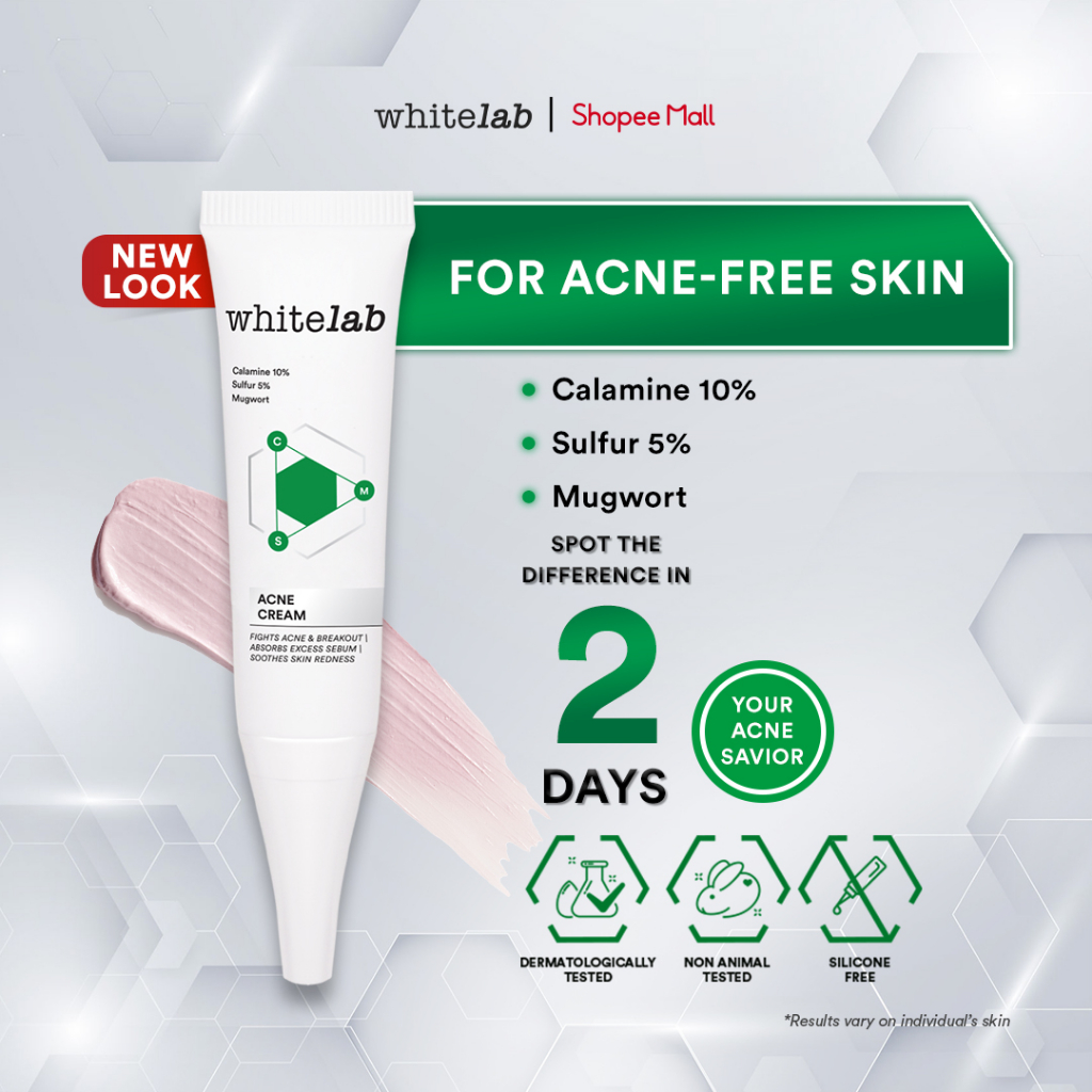 WHITELAB Acne Cream | Shopee Malaysia