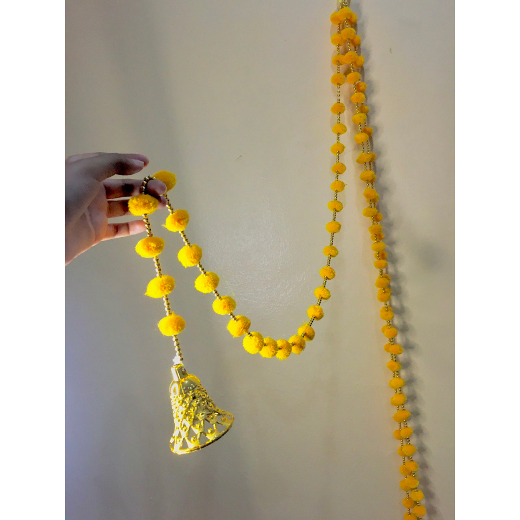 Bell Flower Garland String For Indian Wedding, Dinner, Nalagu, Sandangu ...