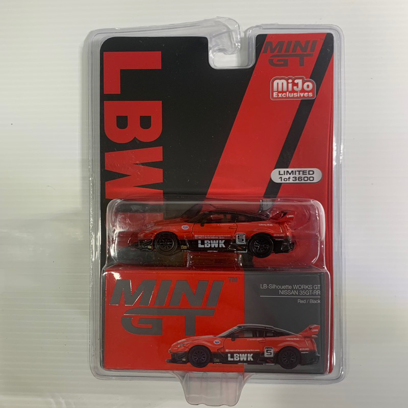 MINI GT LBWK LBワークス GT-R R35 コズミックマレーシア