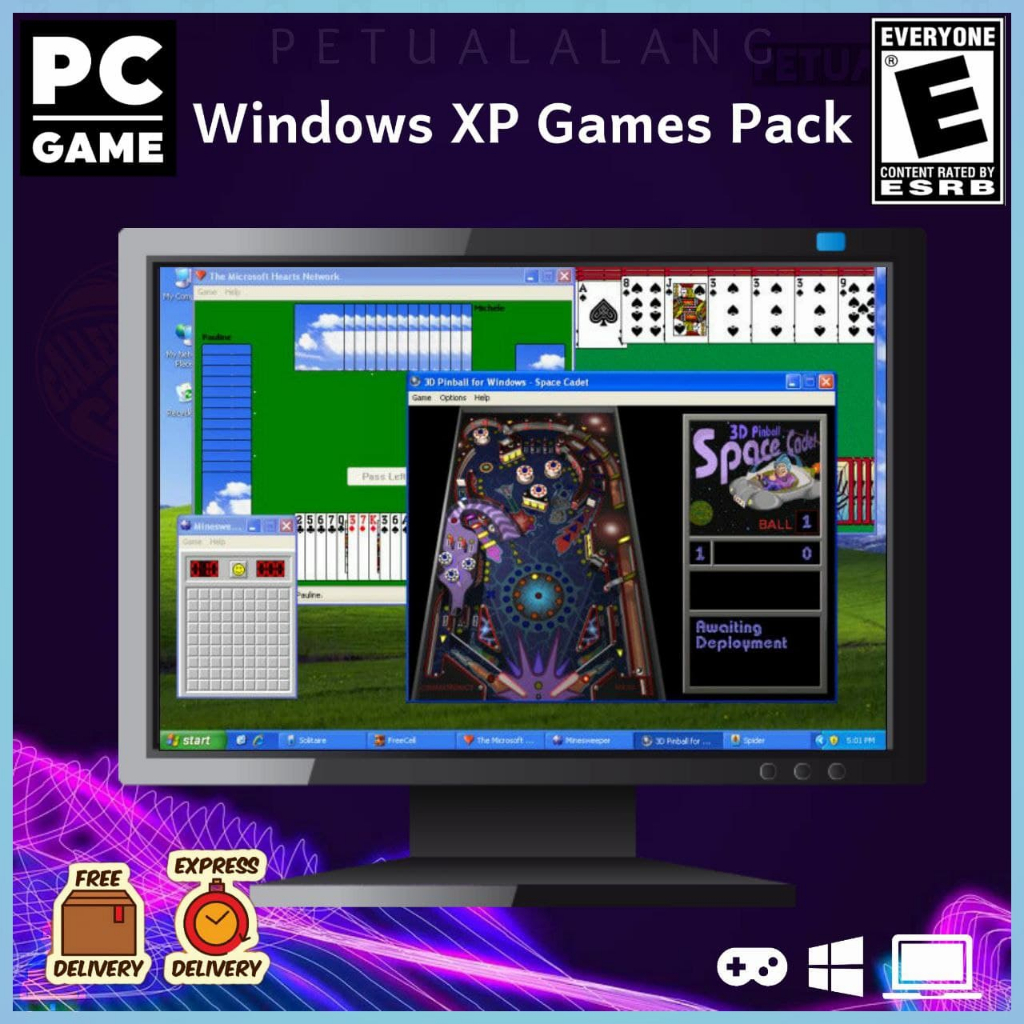 Windows XP Games Pack | Shopee Malaysia