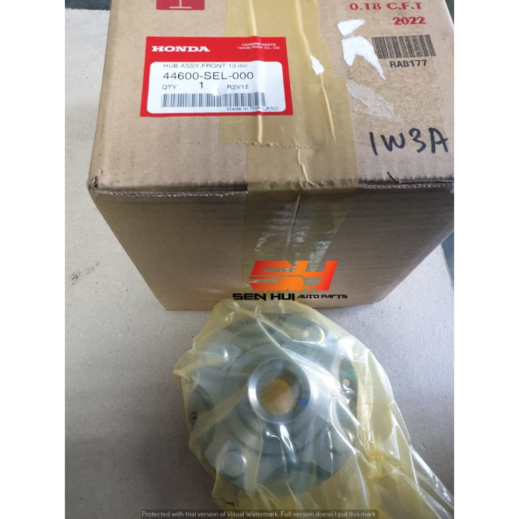 Honda City 44600-SEL-000 BRG HUB f/a Genuine Parts | Shopee Malaysia