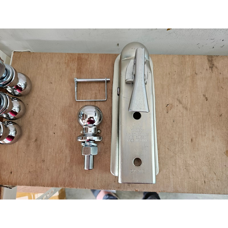 MARINE TRAILER COUPLER 2" BALL SIZE TONGUE 2" & TRAILER BALL SIZE 2" X