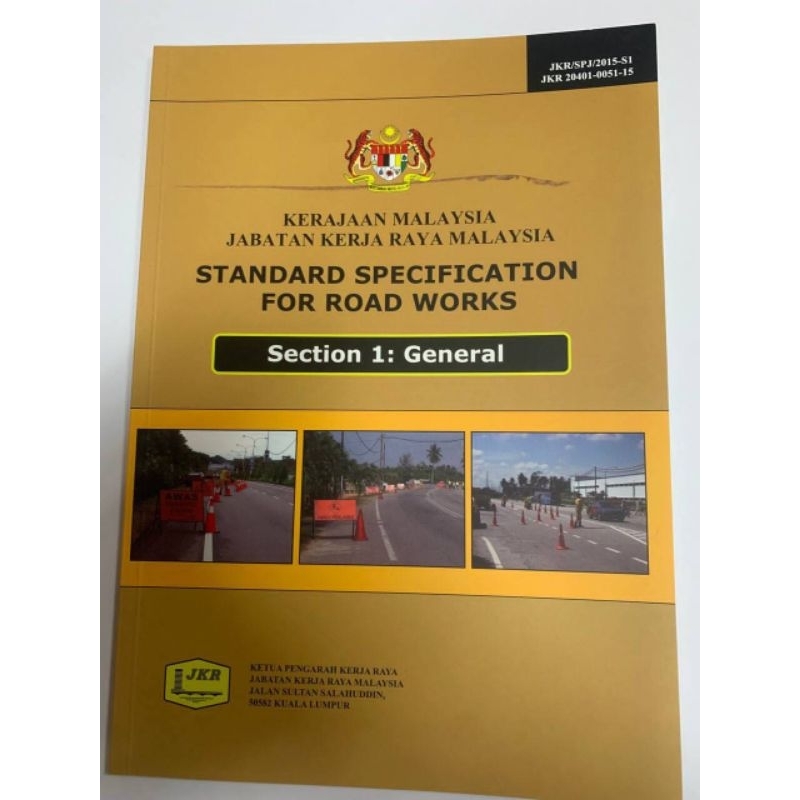 Buku Standard Specification For Road Works | Shopee Malaysia