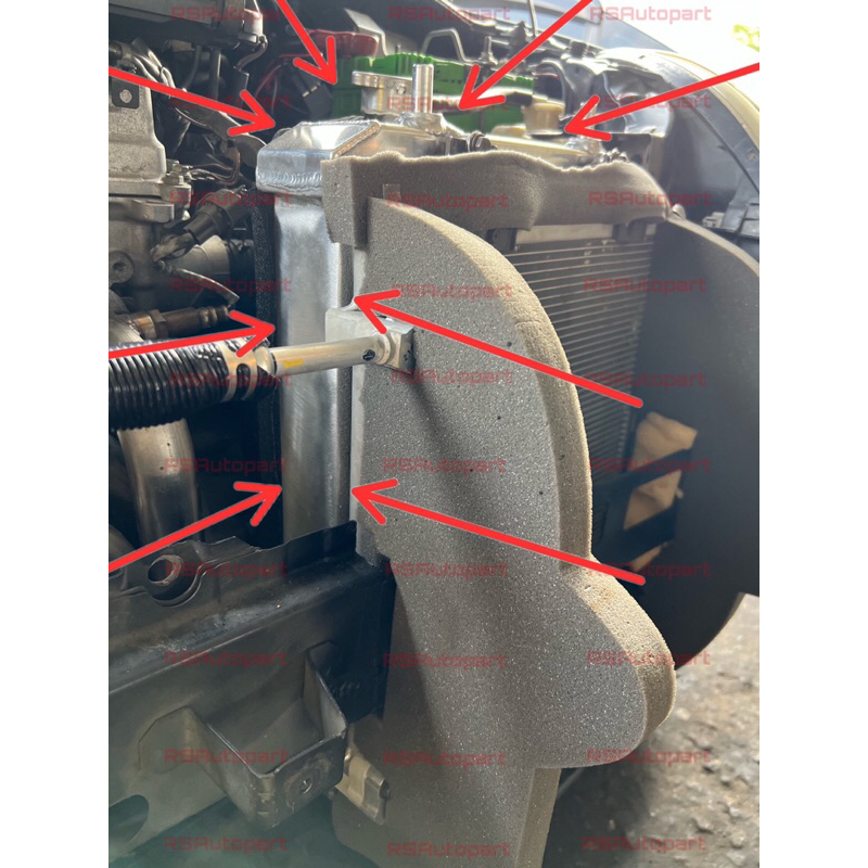 RADIATOR ALLOY 3 LAYER MYVI PASSO YRV K3 AUTO | Shopee Malaysia
