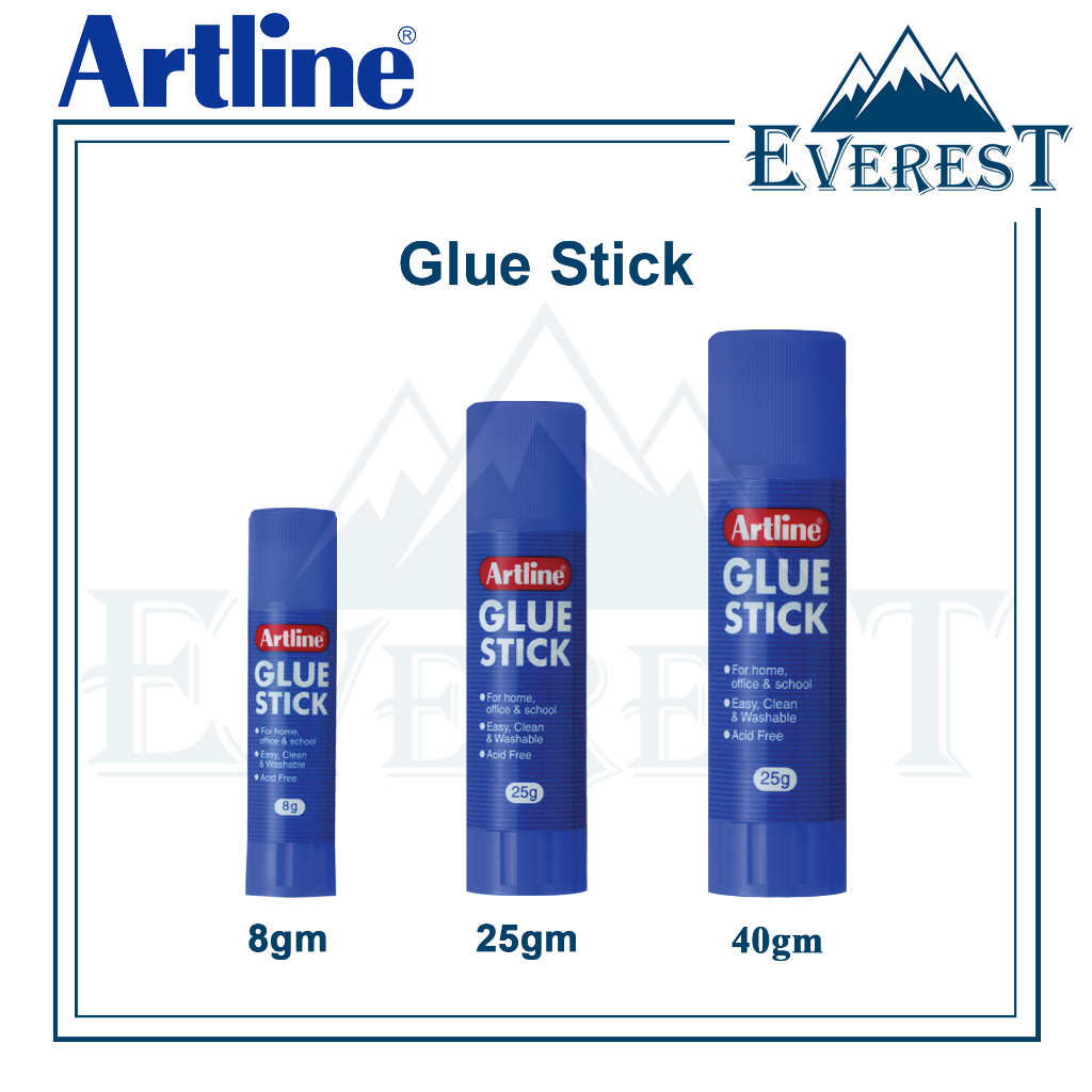 Artline Glue Stick 8gm / 25gm / 40gm (1pc) Shopee Malaysia