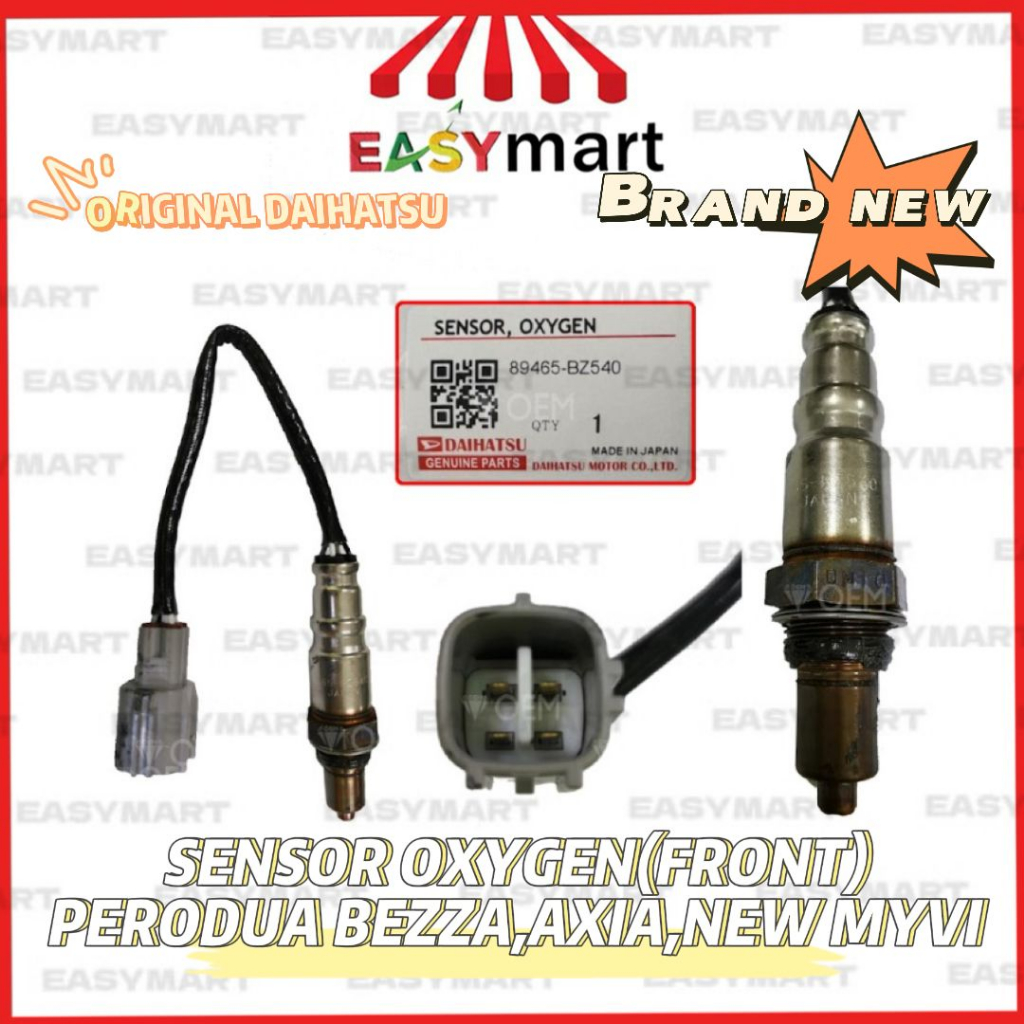 NEW STOCK ARRIVED! 89465-BZ540 SENSOR OXYGEN PERODUA BEZZA AXIA NEW ...
