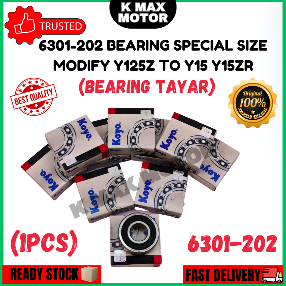 Koyo Special Bearing 6301 202 Modify 125z To Y15zr 1pcs Bearing