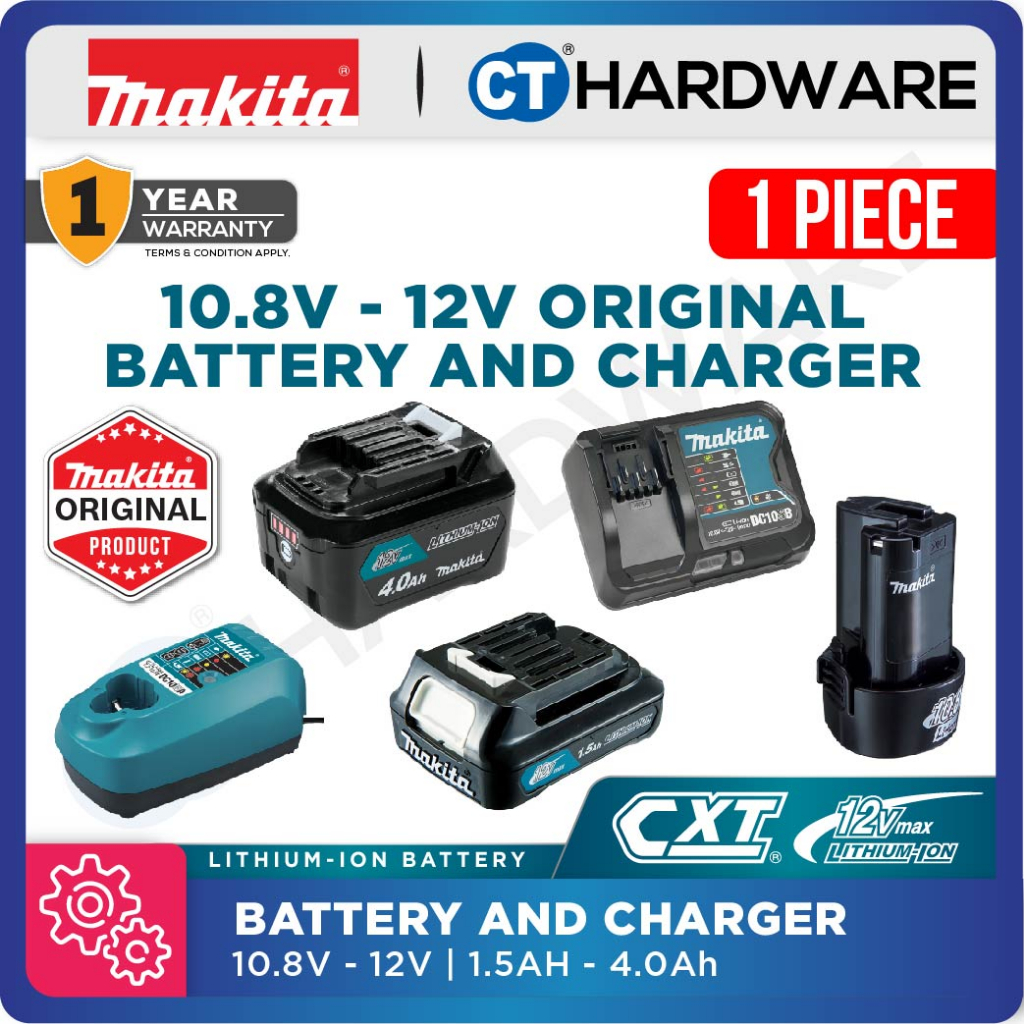 MAKITA 10.8V 12V BATTERY AND CHARGER LITHIUM ION 1.3AH 1.5AH 2.0AH 4.0AH Shopee Malaysia