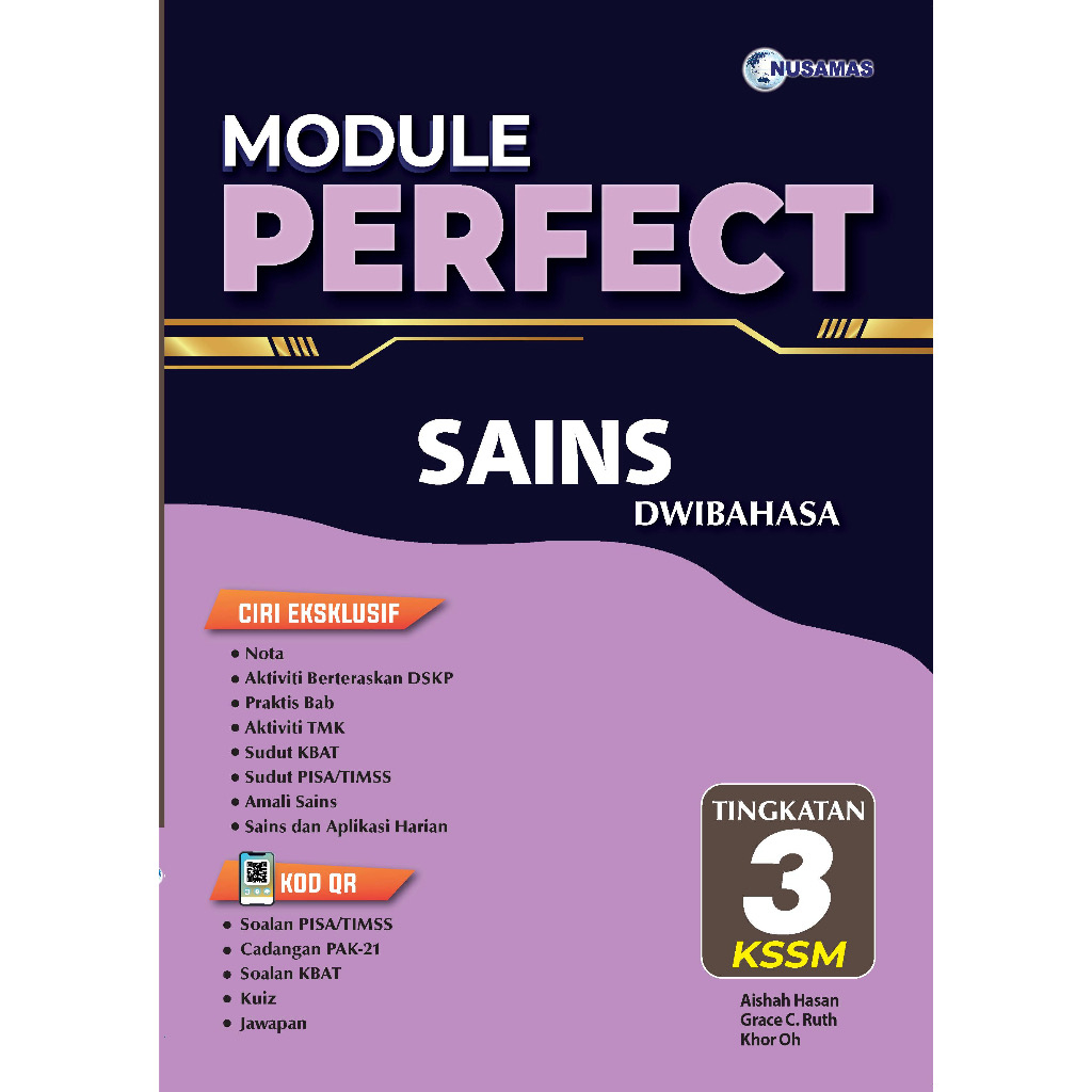 【Nusamas】Module Perfect Tingkatan 3 KSSM 2023 Dwibahasa — Buku Latihan ...