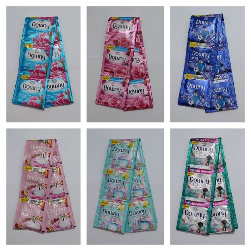 (BELI 30 PERCUMA 2) PRODUK INDONESIA SOFTENER DOWNY 11ML MINI PACK ...