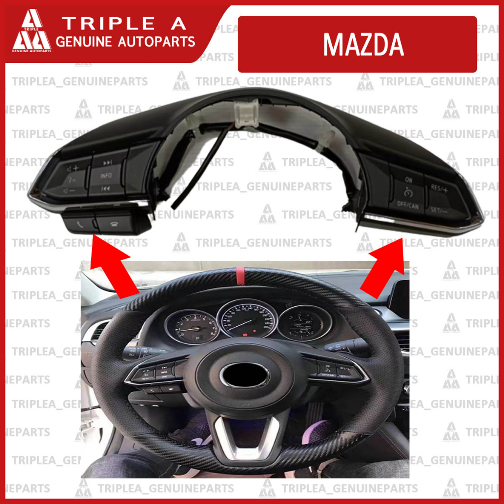 Maniglia Di Controllo Sedile Destra Per Mazda 6 Atenza GJ 2013-2017 – Ricambio OEM GV9B-88-1G5, Per Guida A Sinistra