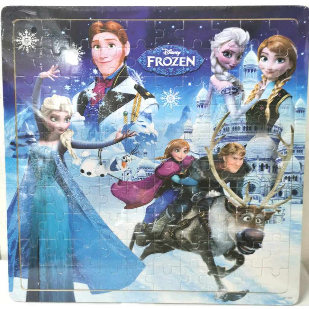 Kids Wooden Jigsaw Puzzle 100pcs 30cm x 30cm Frozen Pony Paw Patrol ...
