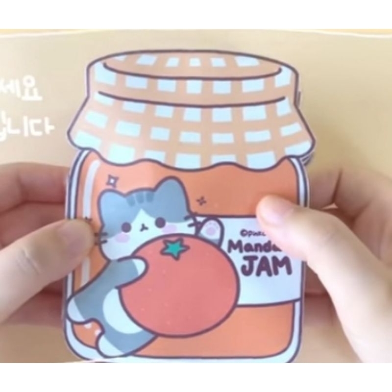 Mandarin jam squishy book diy (dah siap) Shopee Malaysia