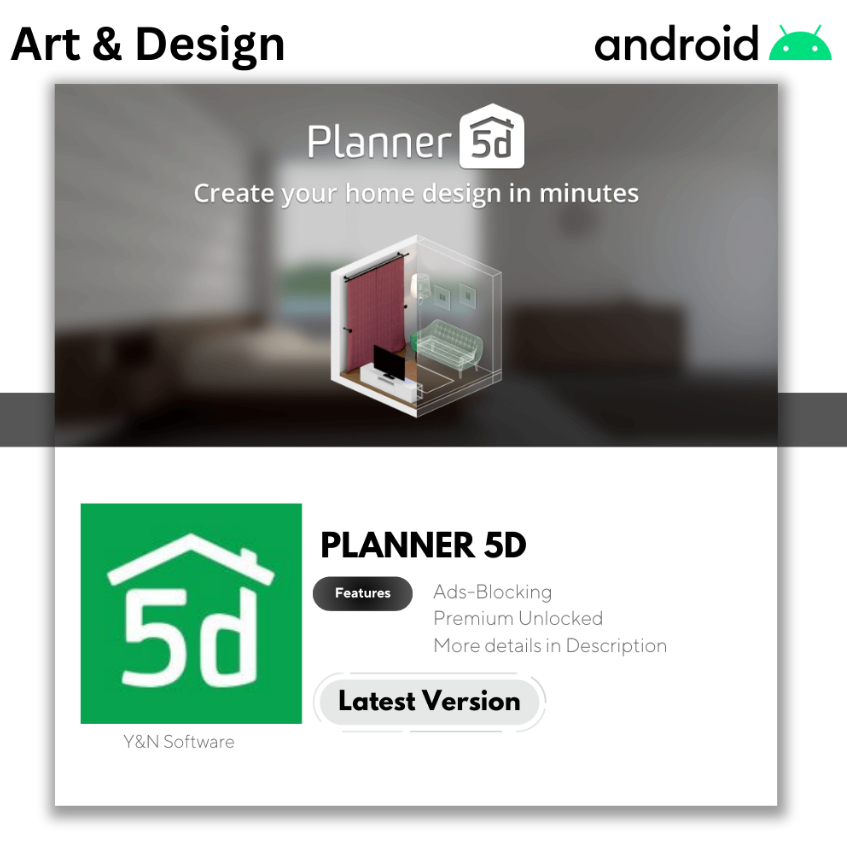 [LIFETIME] Planner 5D Design Your Home (Latest Version 2024) MOD