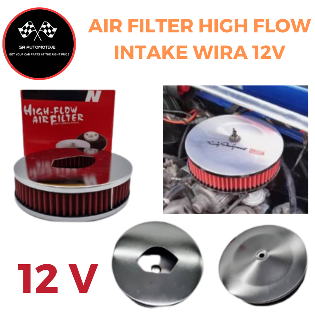 PROTON Iswara Saga Magma Satria Wira High Flow Air Filter Carburator