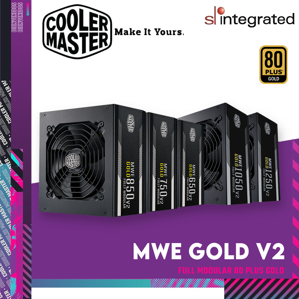 COOLER MASTER MWE Gold 750 V2 750W 80+ GOLD Non Modular