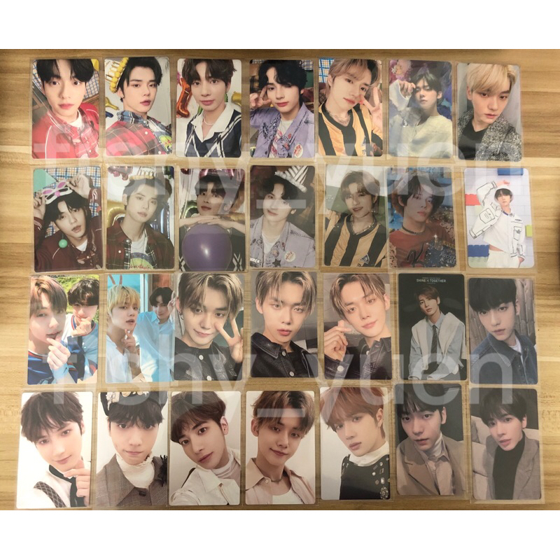 TXT official photocard, Yeonjun, Soobin, Beomgyu, Taehyun, Hueningkai 2 ...