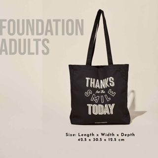 Cotton on Foundation Adults Organic Tote Bag