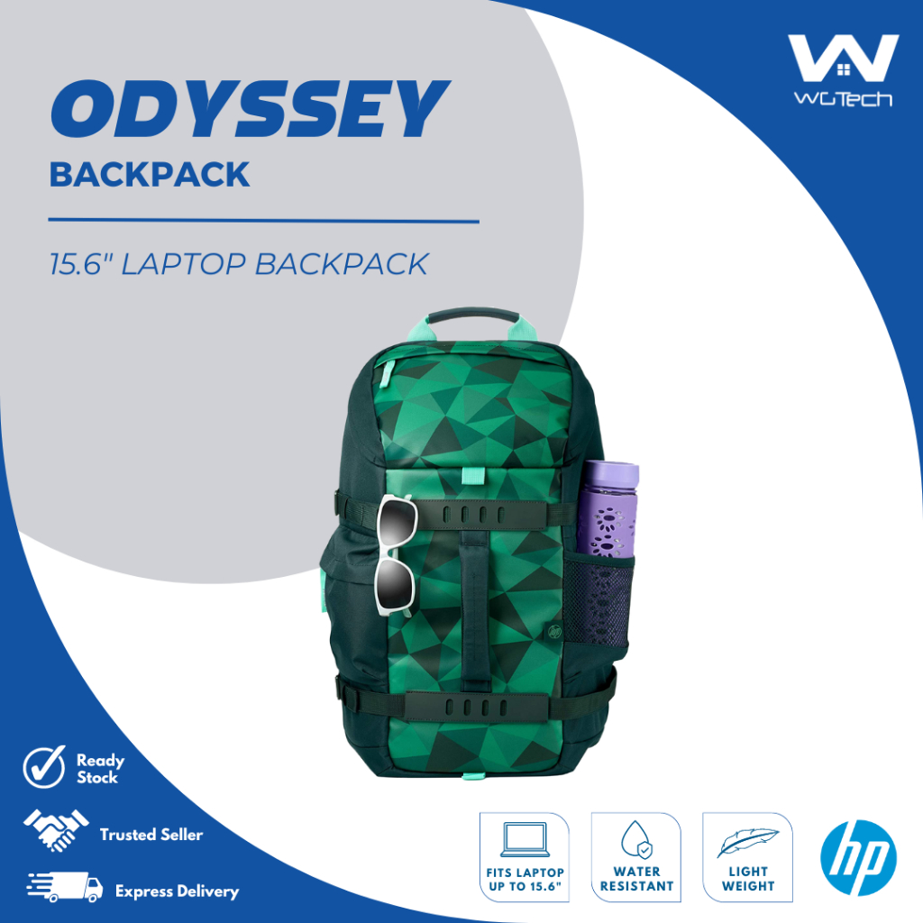 HP Odyssey Backpack for 15.6inch Laptop Multifunctional Laptop
