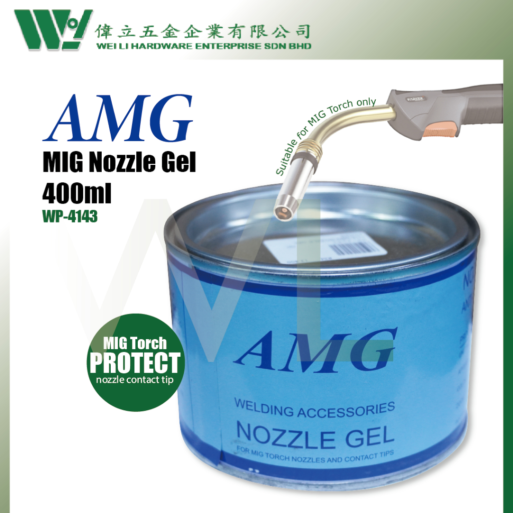 WeldRo MIG / CO2 Nozzle Gel 400gm for MIG Welding Torch / mig gel / co2