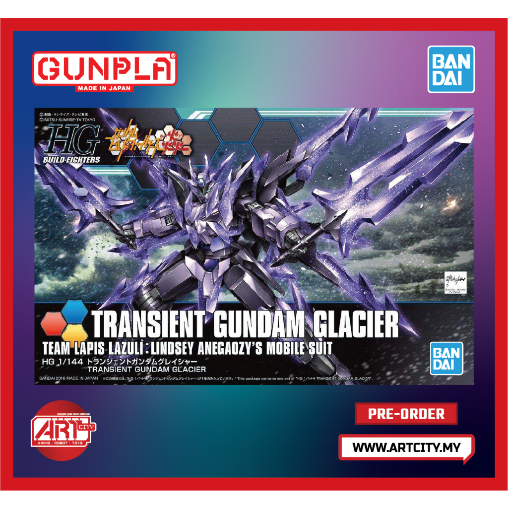 HGBF Transient Gundam Glacier