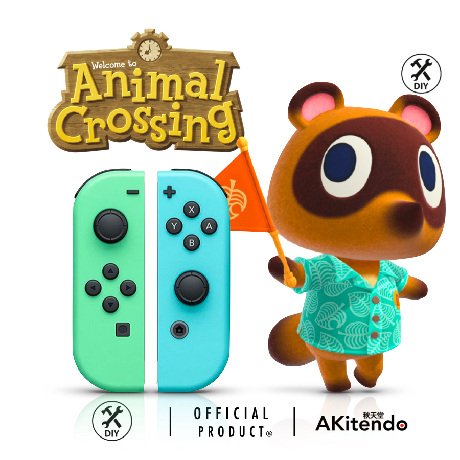 Nintendo Switch Diy Joycon Shell Animal Crossing High Quality Modified 