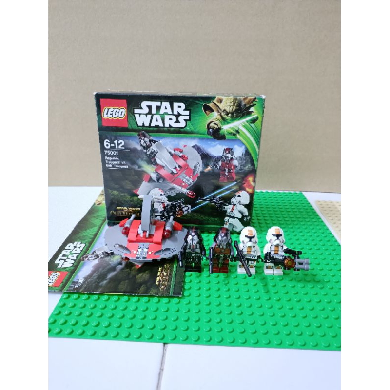LEGO Star Wars 75001 Republic Troopers vs. Sith Troopers (very rare ...