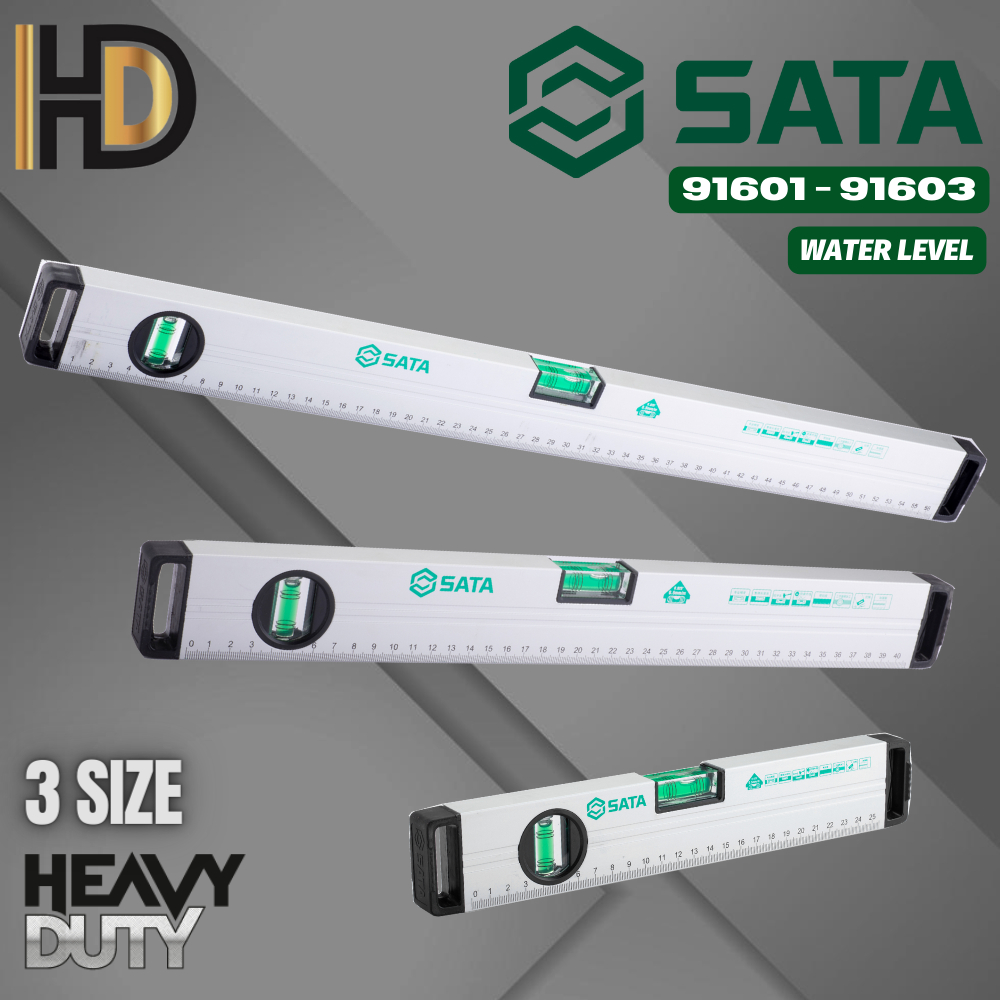 SATA Water Level / SATA Heavy Duty Water Level / 3 Size / 12“ + 18 ...