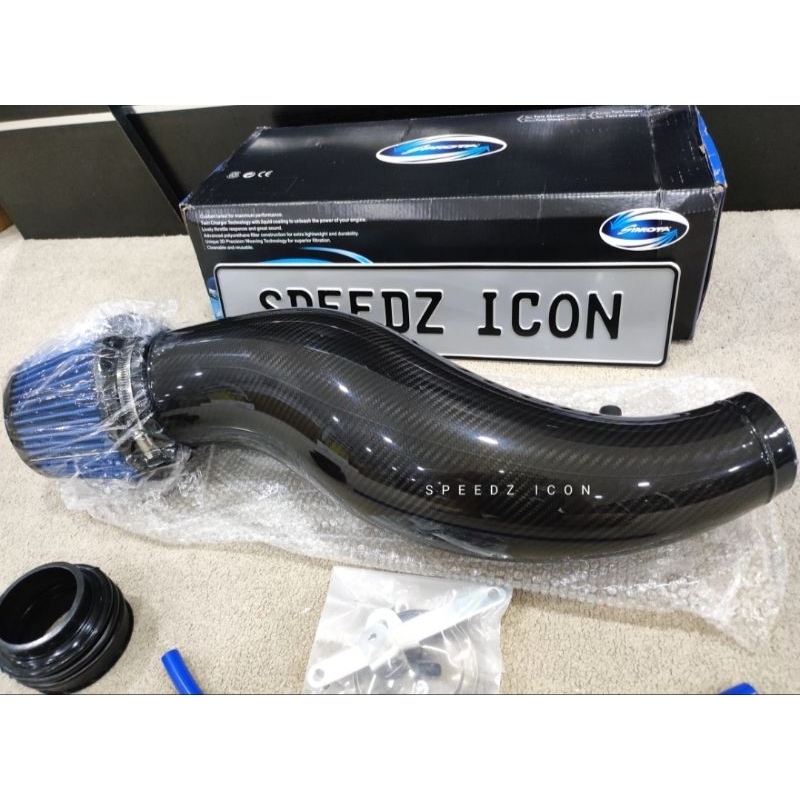 Simota EF EG EK DC2 Real Carbon Fiber Twister Big Tube Air Intake Kit ...