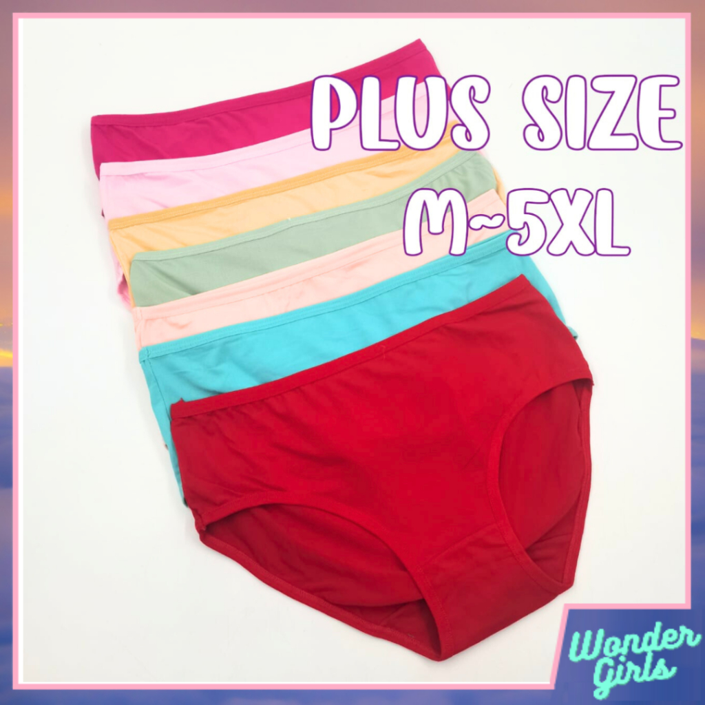 M5XL Plus Size Panties Women Soft Material Underwear Women Spender